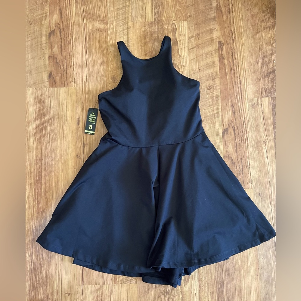 Active wear dress with shorts